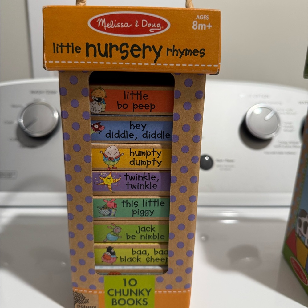 Melissa & Doug Little Nursery Rhymes Chunky Books